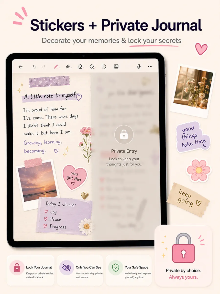 Journal for iPad screenshot 3